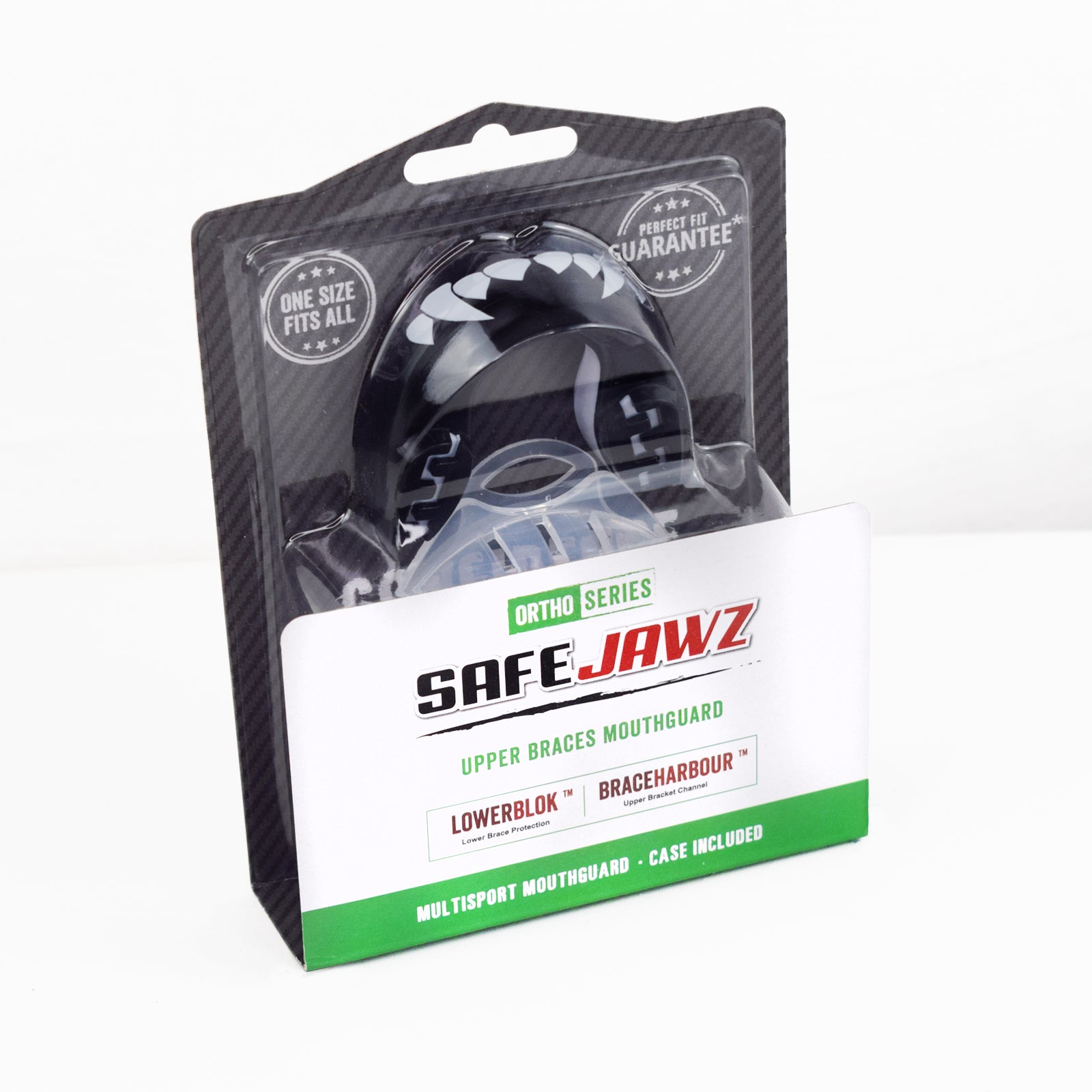 SAFEJAWZ® Ortho Series 'Fangz' Mouthguard for Braces. - SAFEJAWZ gum shield