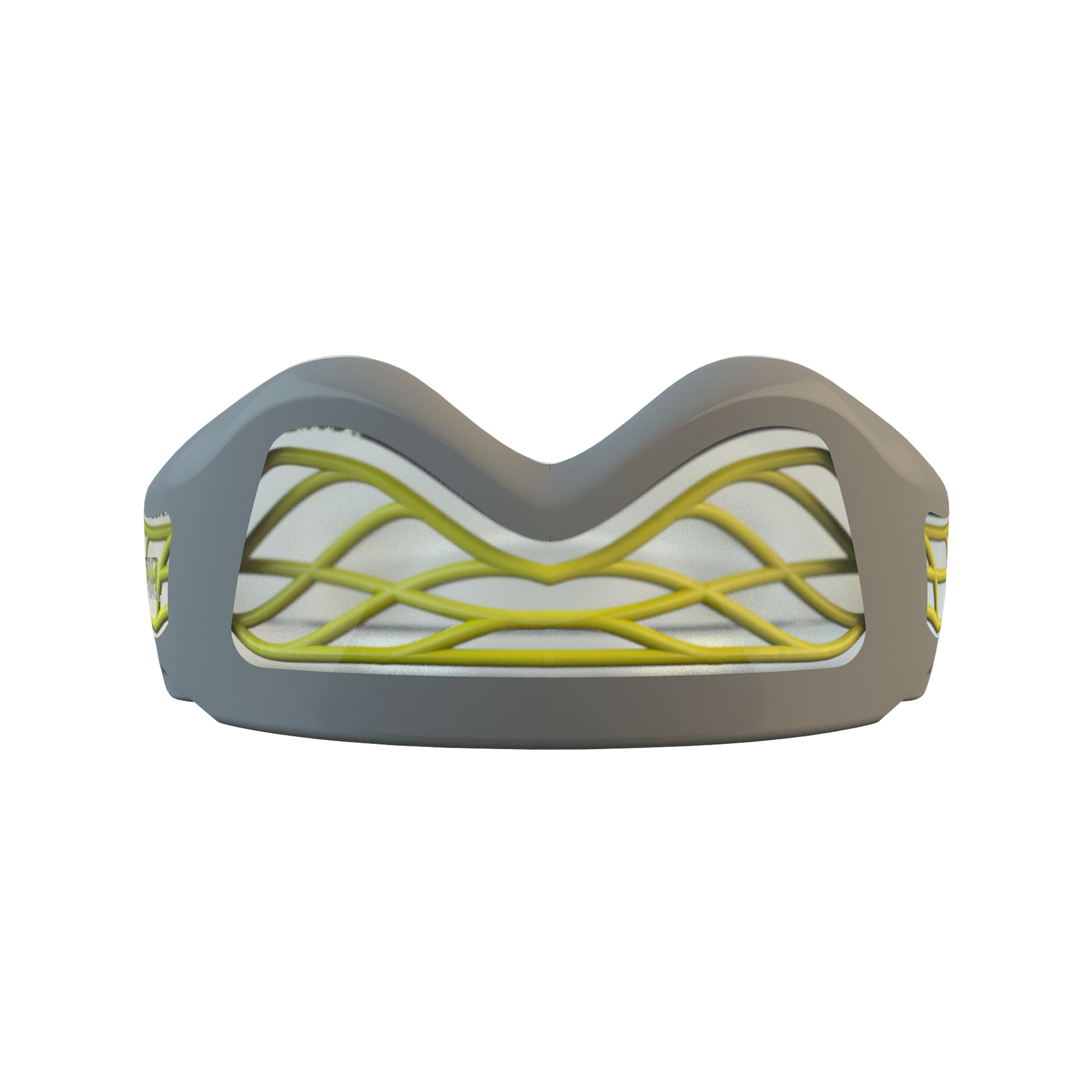 SAFEJAWZ Nitro Series Grey and Yellow - Adult - SAFEJAWZ gum shield